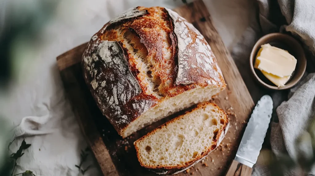 Freshly baked gluten-free bread and pastries, highlighting the magic and creativity of gluten-free baking.