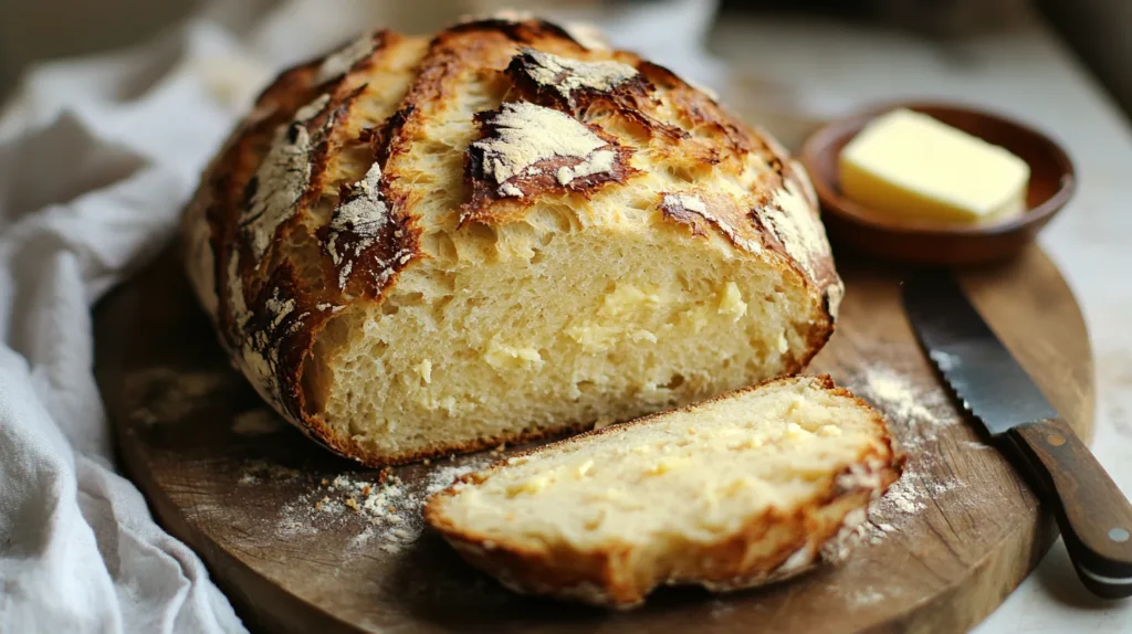 Gluten-free baked goods on a rustic wooden table, demonstrating the elegance and versatility of gluten-free recipes.